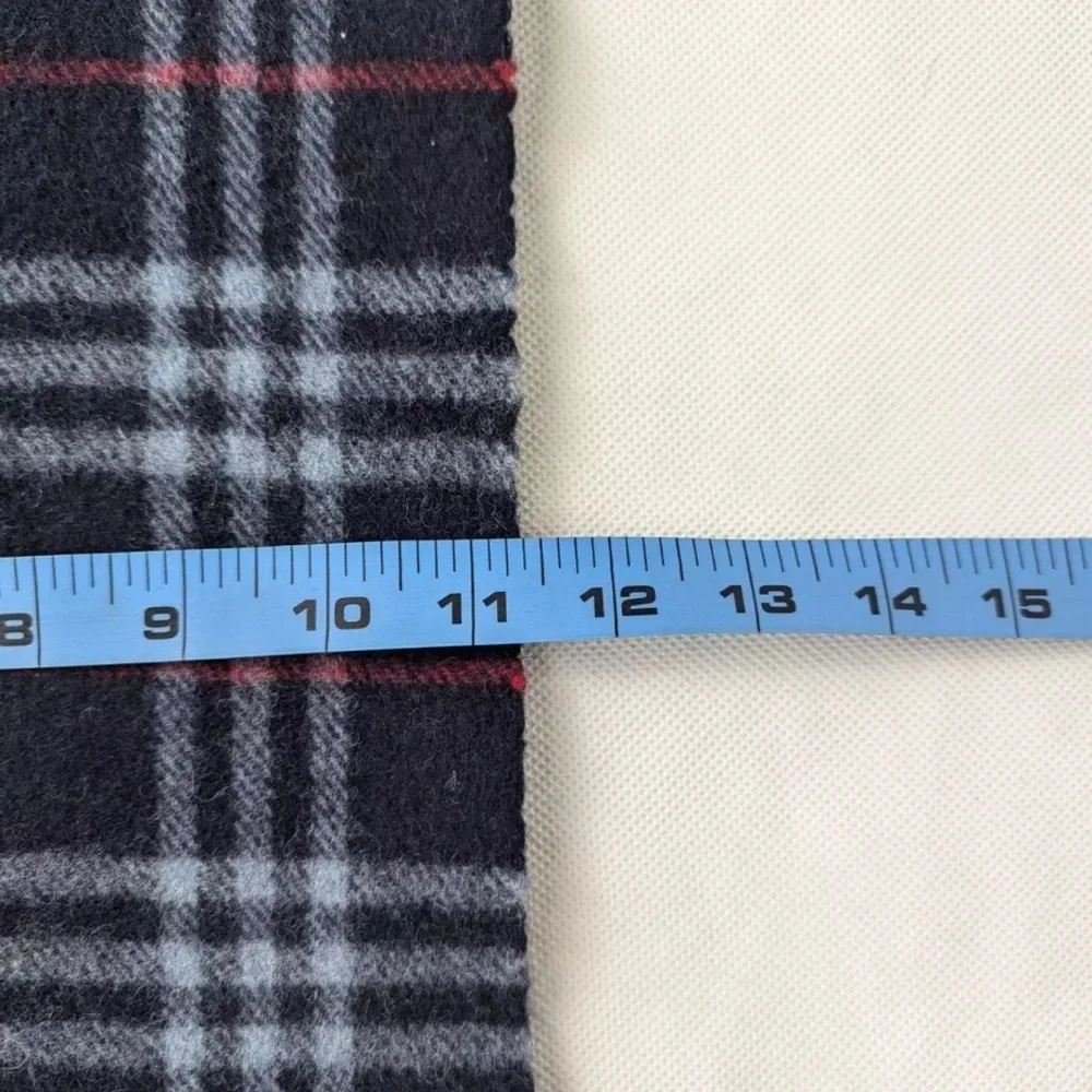 BURBERRY lambswool blue Nova Plaid 33